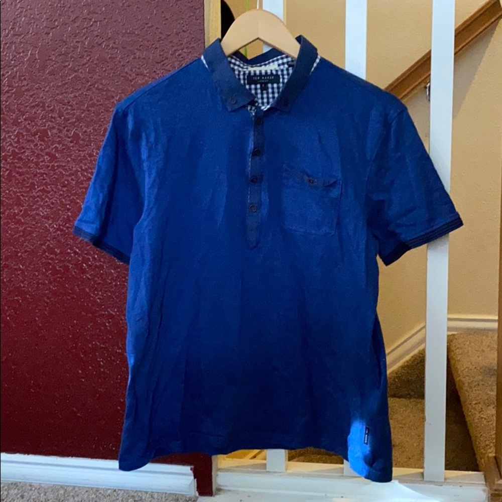 Ted Baker blue polo